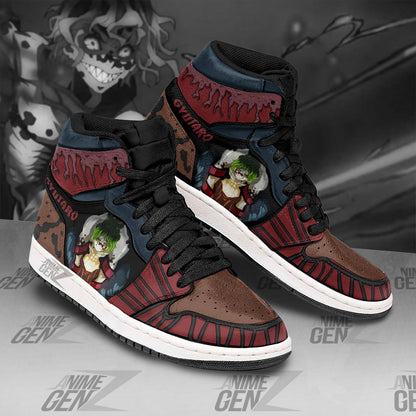 Demon Slayers Gyutaro JD Sneakers Custom Anime Shoes