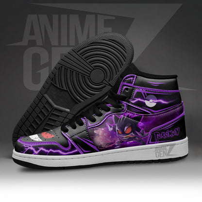 Pokemon Gengar JD Sneakers Custom Anime Shoes