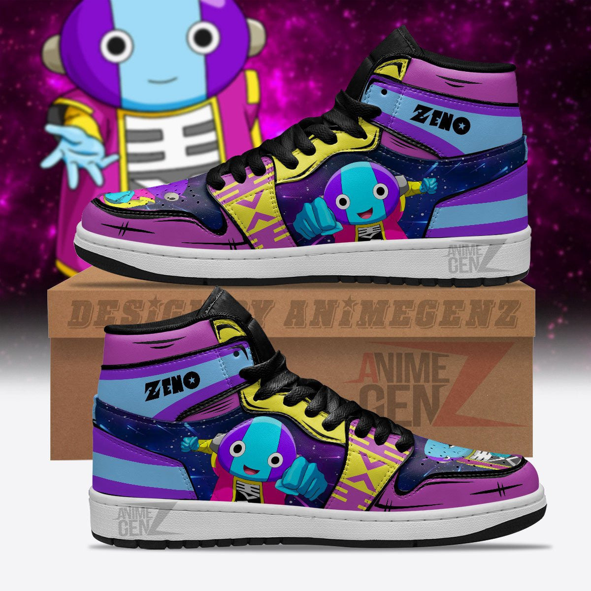 Dragon Ball Zeno JD Sneakers Custom Anime Shoes