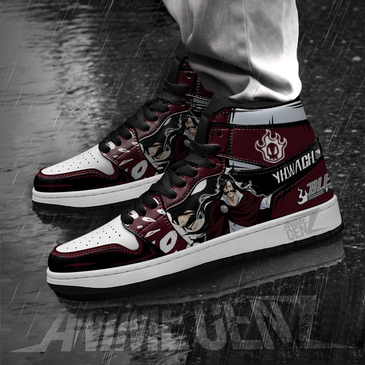 Bleach Yhwach JD Sneakers Custom Anime Shoes