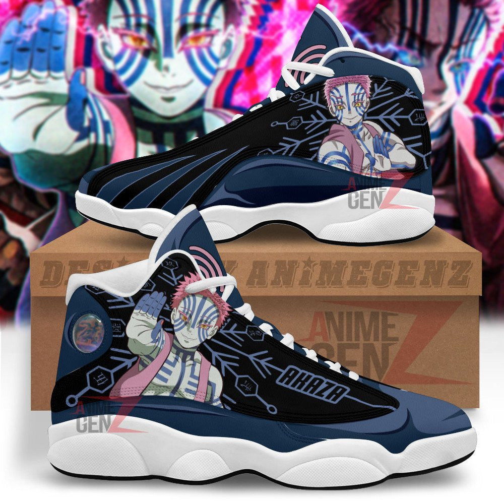 Demon Slayer Akaza JD13 Sneakers Custom Anime Shoes