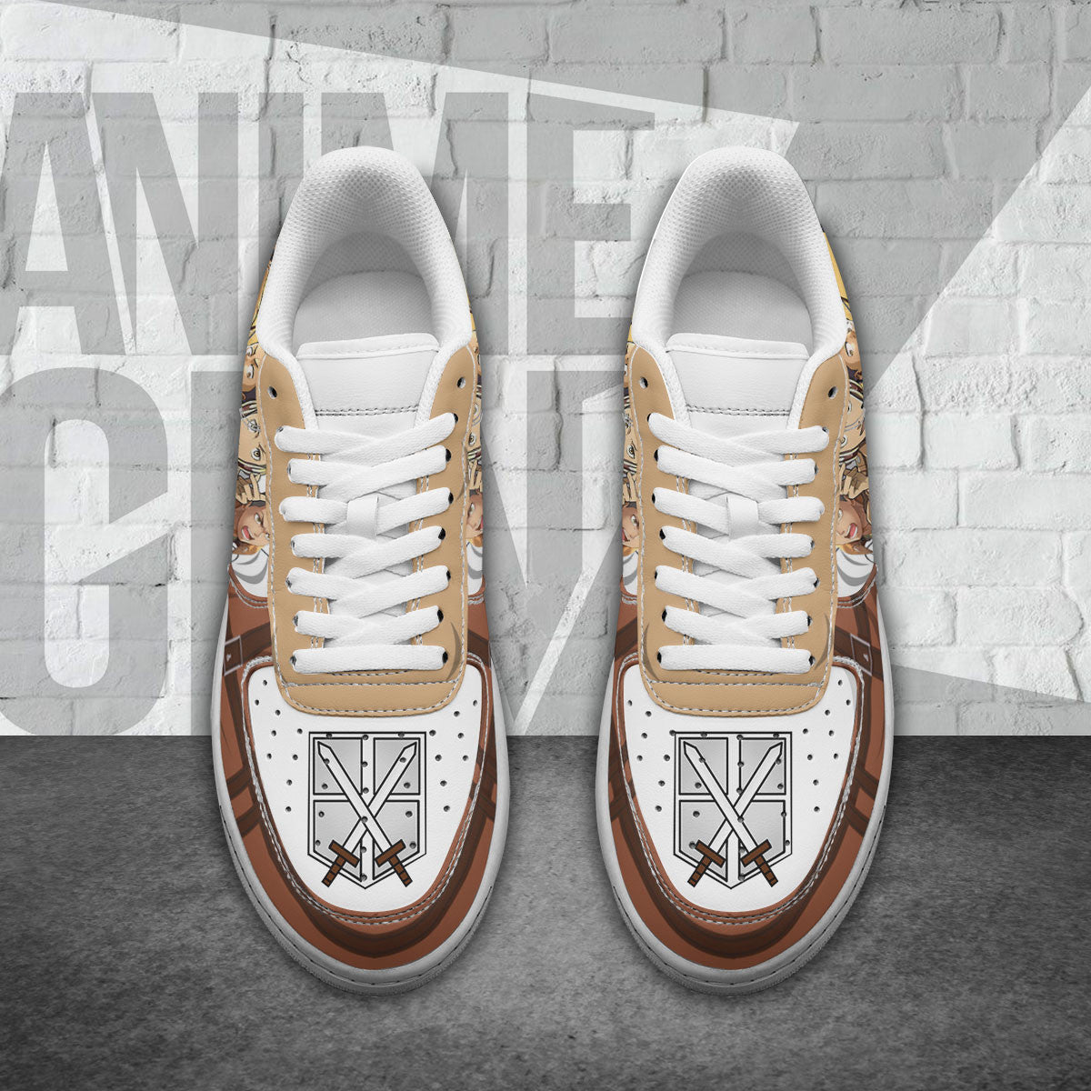 Attack On Titan Connie Air Sneakers Custom Anime Shoes