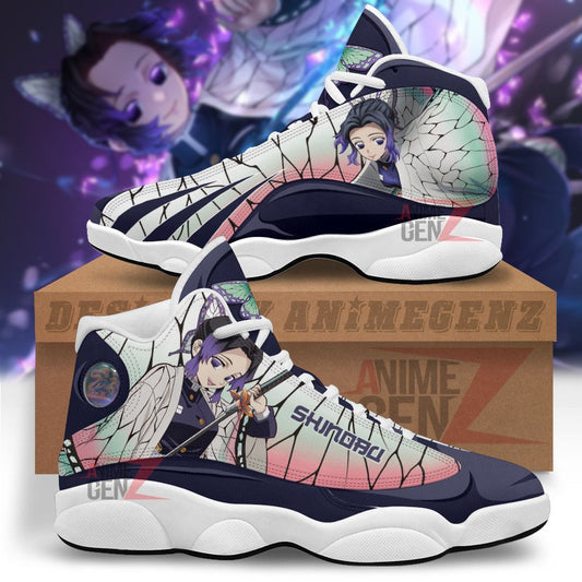 Demon Slayer JD13 Sneakers Kochou Shinobu Custom Anime Shoes