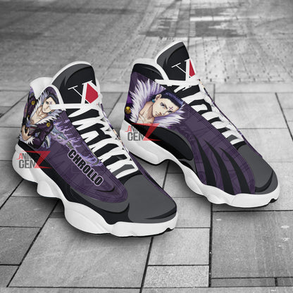 Hunter x Hunter Air Jordan 13 Sneakers Custom Chrollo Lucilfer Anime Shoes