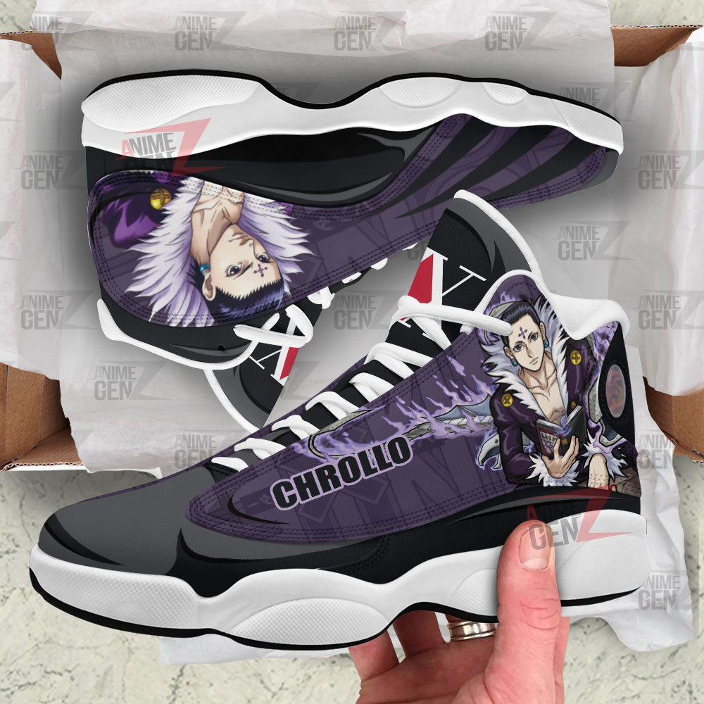 Hunter x Hunter Air Jordan 13 Sneakers Custom Chrollo Lucilfer Anime Shoes