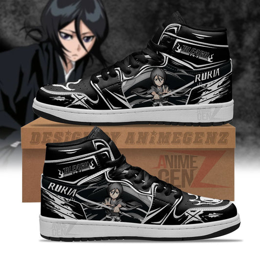 Bleach Rukia Kuchiki JD Sneakers Custom Anime Shoes