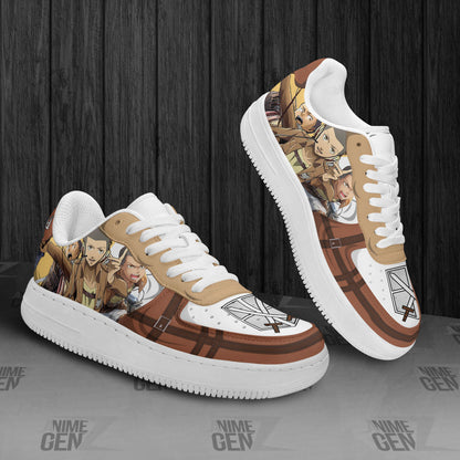 Attack On Titan Connie Air Sneakers Custom Anime Shoes