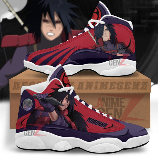 Mandara Uchiha Air Jordan 13 Sneakers Custom Anime Shoes