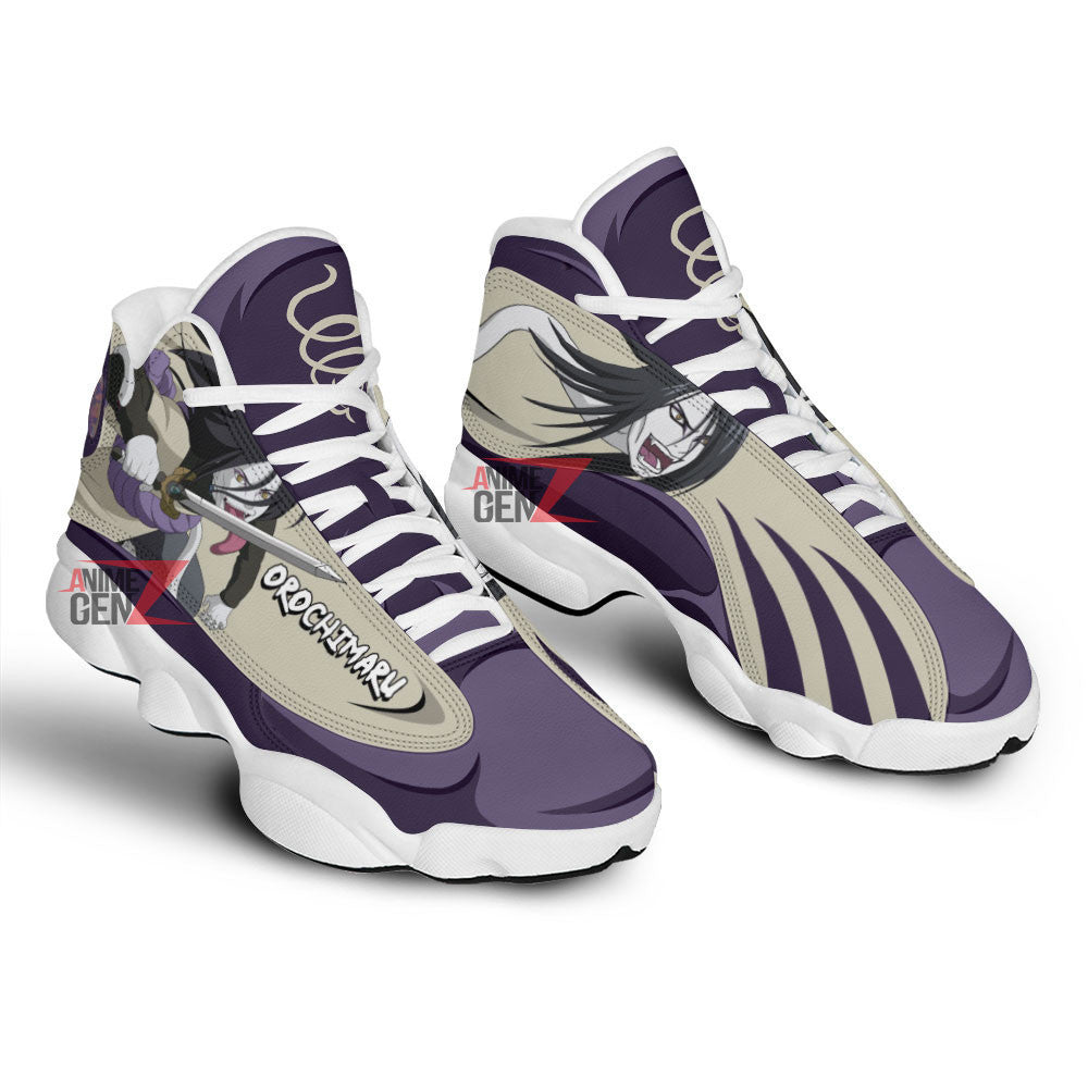 Orochimaru Naruto Anime Air Jordan 13 Sneakers Custom Anime Shoes
