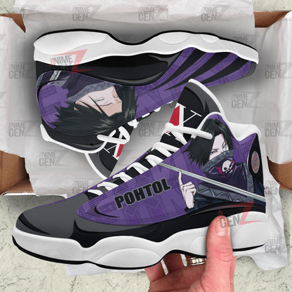 Hunter x Hunter Air Jordan 13 Sneakers Custom Feitan Pohtoh Anime Shoes
