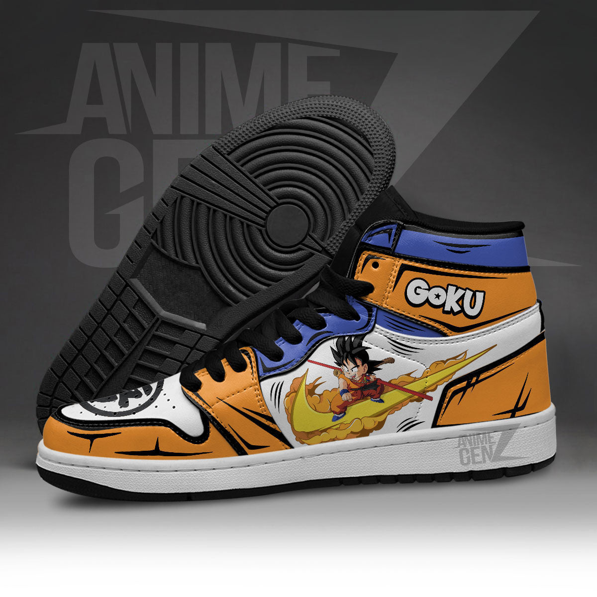 Dragon Ball Son Goku Kid JD Sneakers Custom Anime Shoes