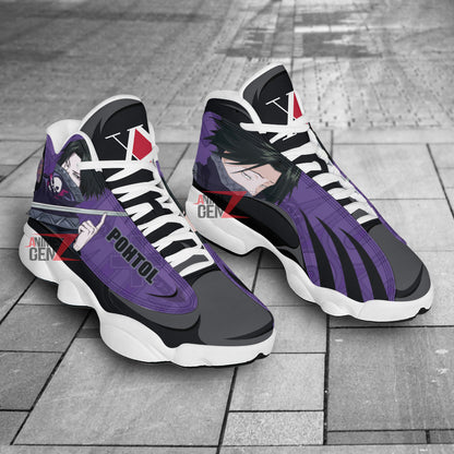 Hunter x Hunter Air Jordan 13 Sneakers Custom Feitan Pohtoh Anime Shoes