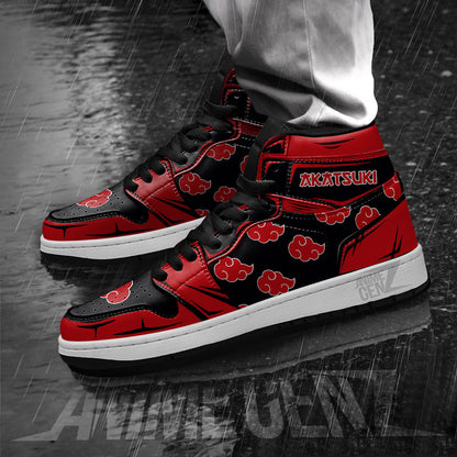 Akatsuki JD Sneakers Naruto Custom Anime Shoes Special Design
