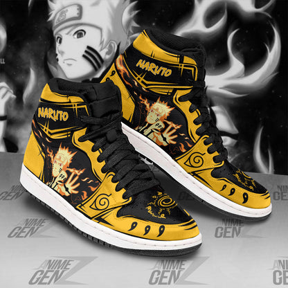 Naruto Bijuu Mode JD Sneakers Custom Anime Shoes