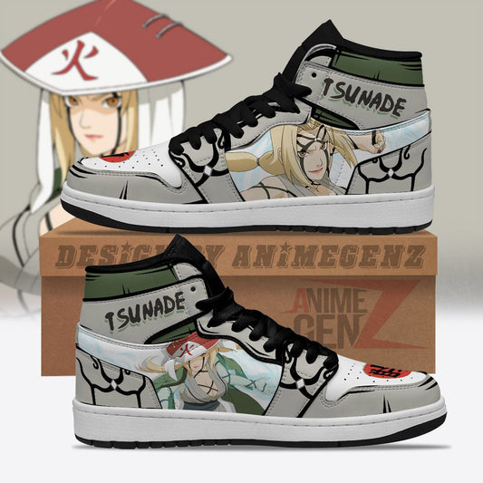 Naruto Tsunade JD Sneakers Tsunade 100 Healing Seal Custom Anime Shoes