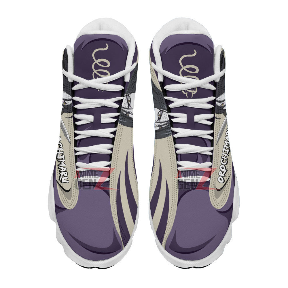 Orochimaru Naruto Anime Air Jordan 13 Sneakers Custom Anime Shoes