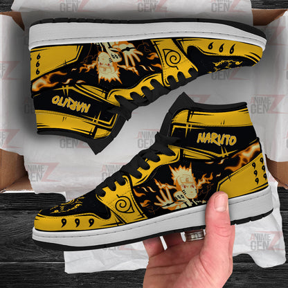 Naruto Bijuu Mode JD Sneakers Custom Anime Shoes