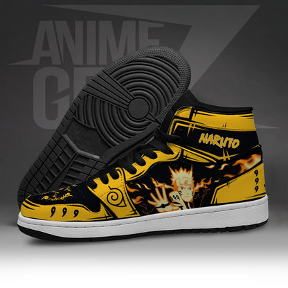 Naruto Bijuu Mode JD Sneakers Custom Anime Shoes