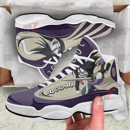 Orochimaru Naruto Anime Air Jordan 13 Sneakers Custom Anime Shoes