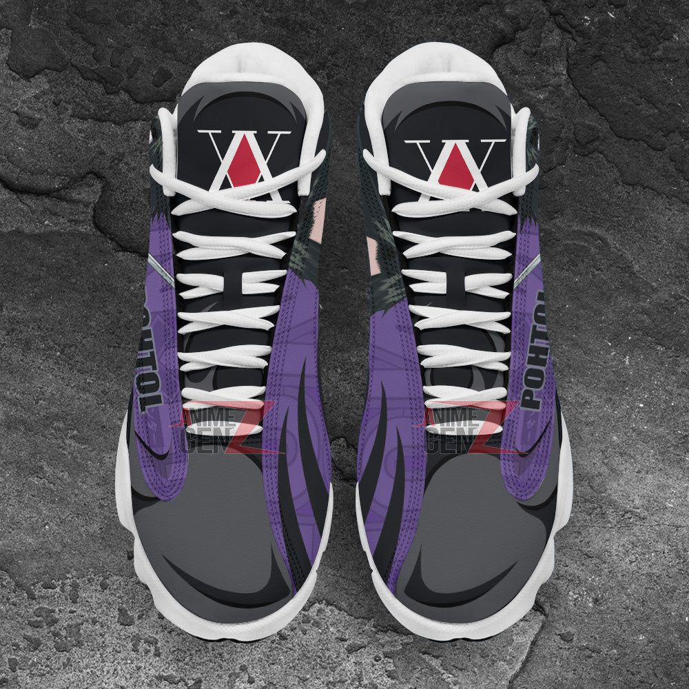 Hunter x Hunter Air Jordan 13 Sneakers Custom Feitan Pohtoh Anime Shoes