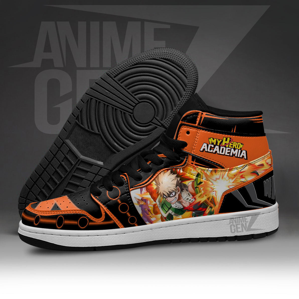 Musketeers Katsuki JD Sneakers Custom Anime My Hero Academia Shoes