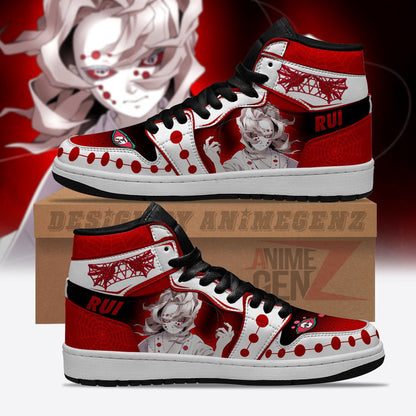 Demon Slayers Rui JD Sneakers Custom Anime Shoes