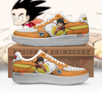 Dragon Ball Goku Kid Air Sneakers Custom Anime Shoes