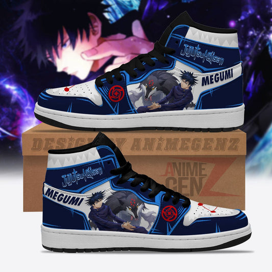 Jujutsu Kaisen JD Sneakers Megumi Fushiguro Custom Anime Shoes