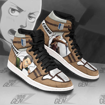 Attack On Titan JD Sneakers Connie Springer Custom Anime Shoes