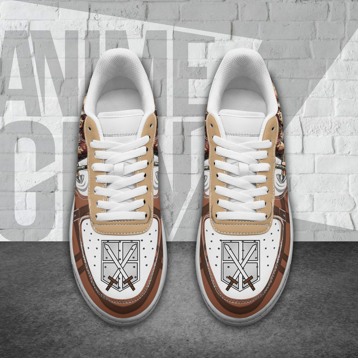 Attack On Titan Sasha Air Sneakers Custom Anime Shoes