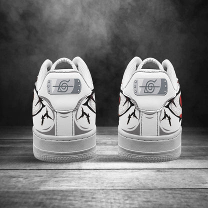 Naruto Itachi Akatsuki Air Sneakers Custom Anime Shoes