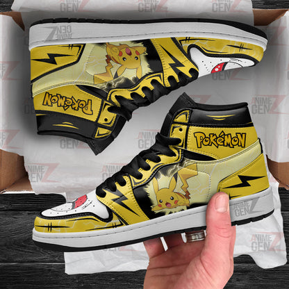 Pikachu JD Sneakers Pokemon Custom Anime Shoes