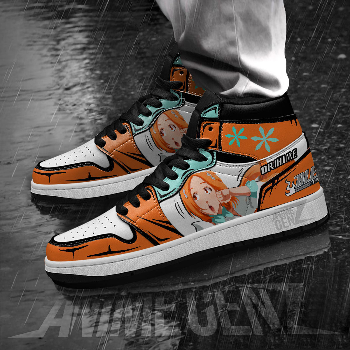 Bleach Orihime Inoue JD Sneakers Kisuke Urahara Custom Anime Shoes