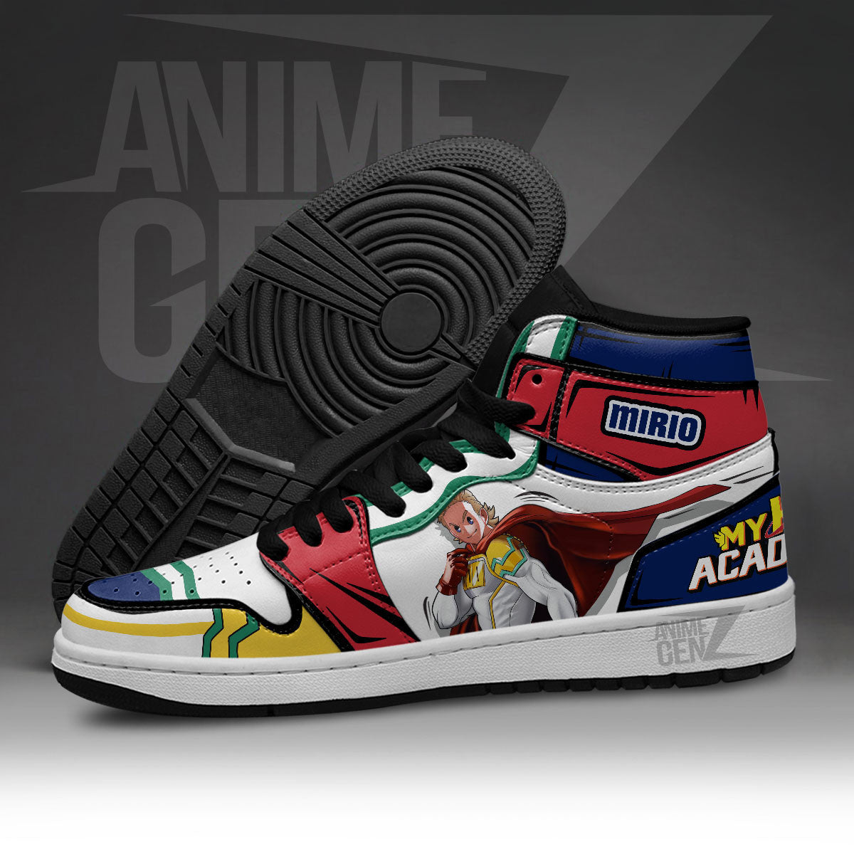 Lemillion Mirio JD Sneakers Custom Anime My Hero Academia Shoes