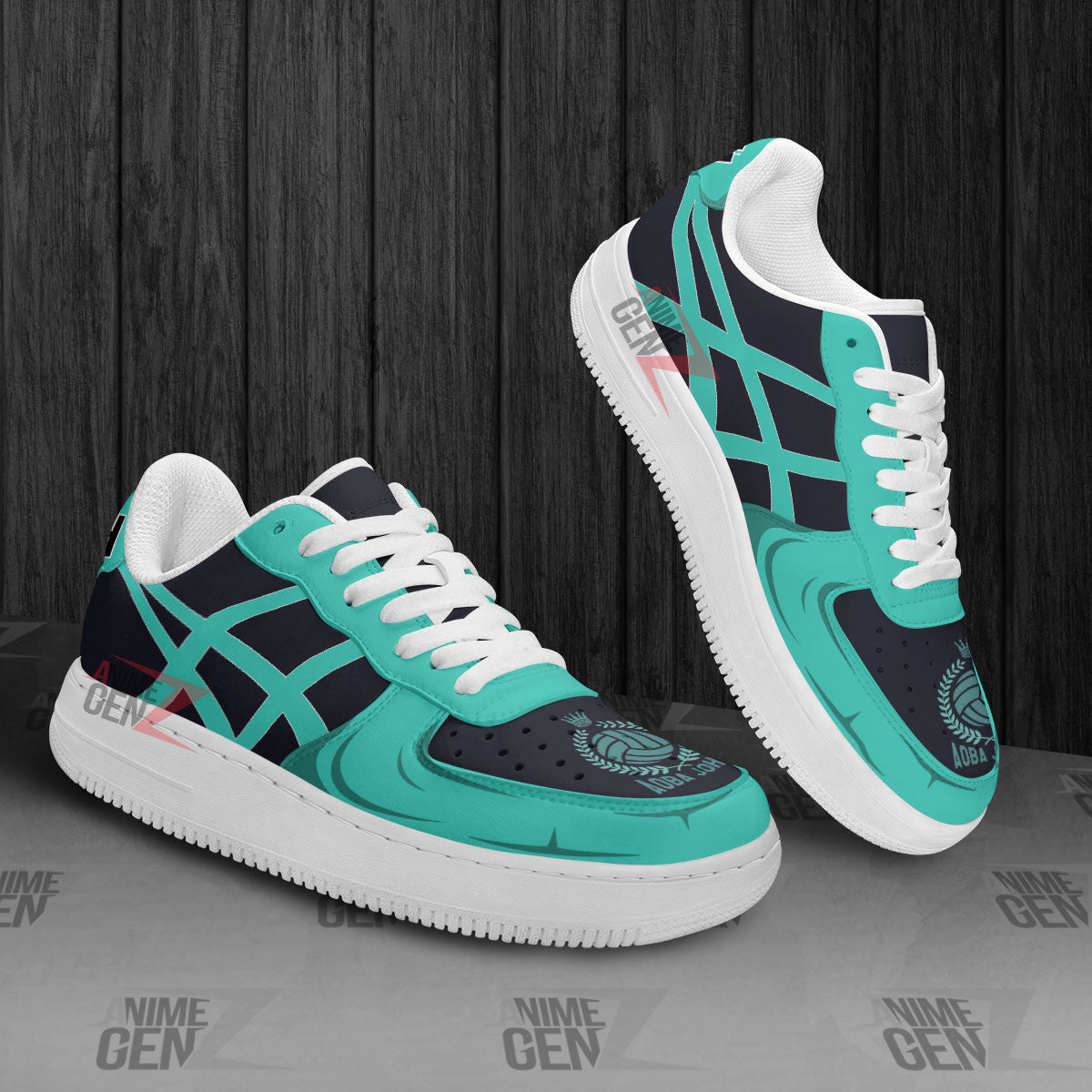 Haikyuu Aoba jousai Air Sneakers Custom Anime Shoes