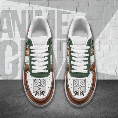 Attack On Titan Reiner Air Sneakers Custom Anime Shoes