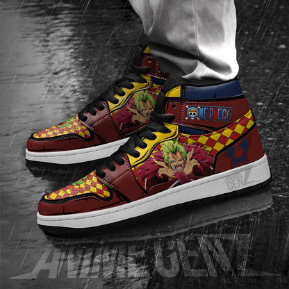 One Piece Bartolomeo JD Sneakers Custom Anime Shoes