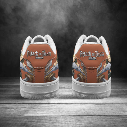 Attack On Titan Reiner Air Sneakers Custom Anime Shoes
