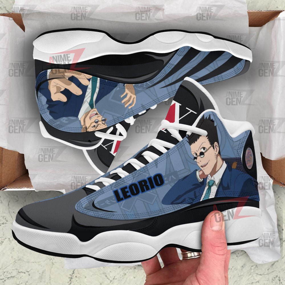 Hunter x Hunter Air Jordan 13 Sneakers Custom Leorio Paradinight Anime Shoes