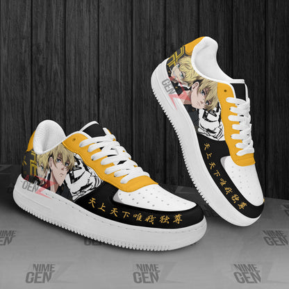 Tokyo Revengers Chifuyu Matsuno Air Sneakers Custom Anime Shoes