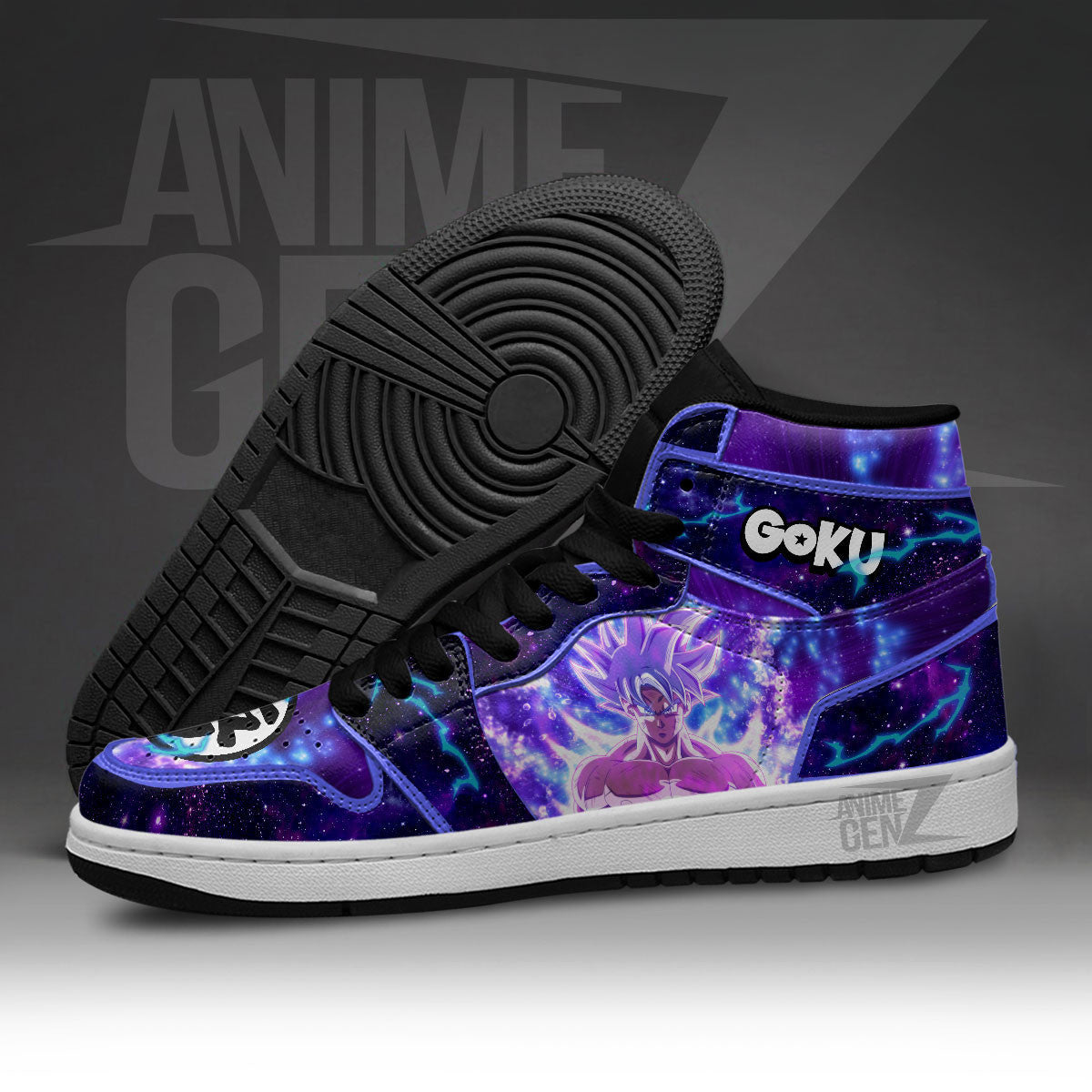 Dragon Ball Son Goku Ultra Instinct JD Sneakers Custom Anime Shoes