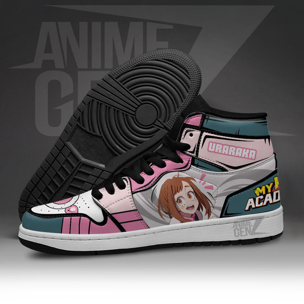 Ochako Uraraka JD Sneakers Custom Anime My Hero Academia Shoes