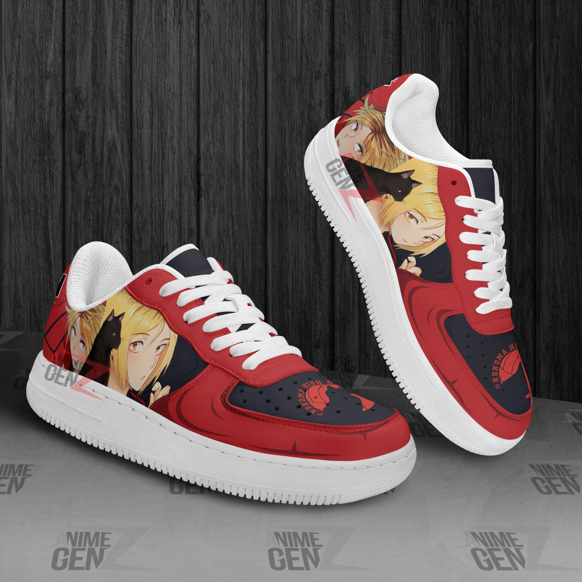 Haikyuu Kenma Kozume Air Sneakers Custom Anime Shoes