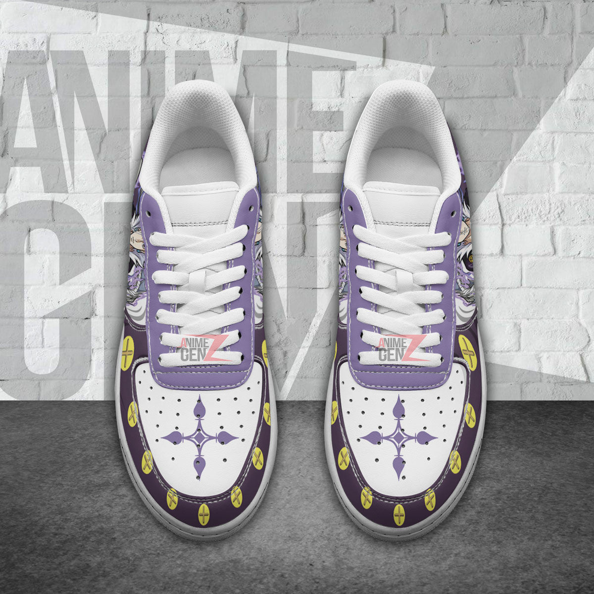 Hunter x Hunter Chrollo Lucilfer Air Sneakers Custom Anime Shoes