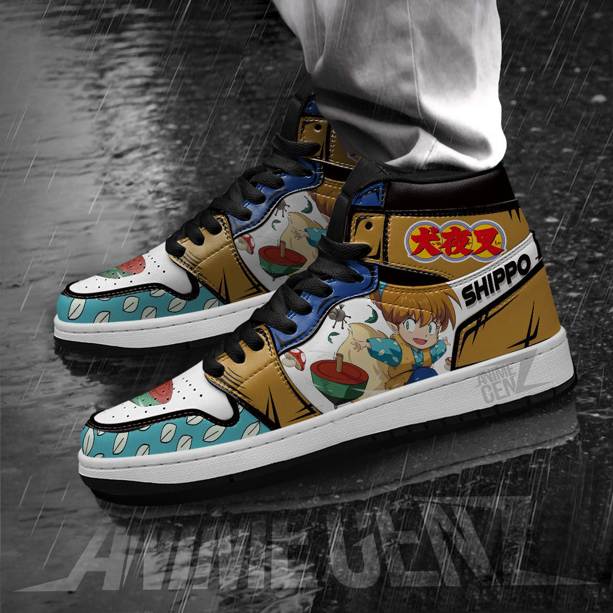 Inuyasha Shippo JD Sneakers Inuyasha Custom Anime Shoes