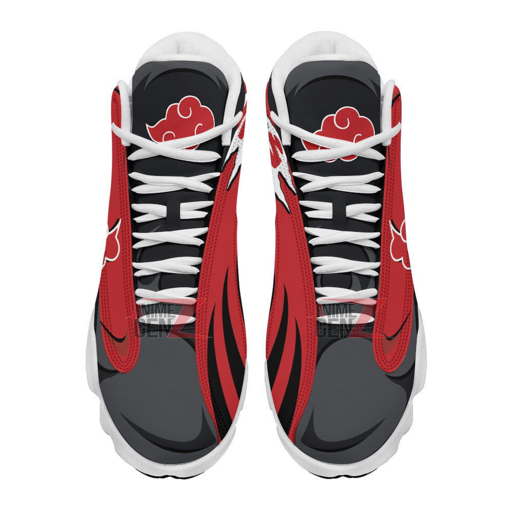 Akatsuki Jutsu It Air Jordan 13 Sneakers Naruto Custom Anime Shoes