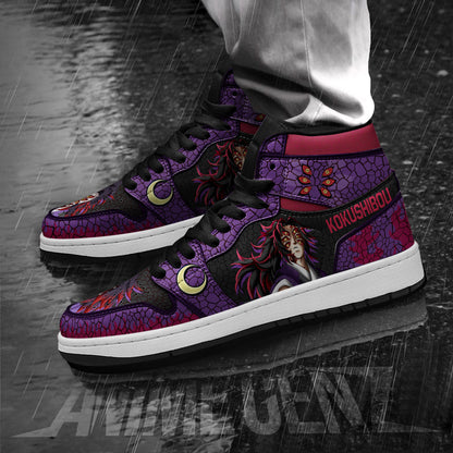Demon Slayers Kokushibou JD Sneakers Custom Anime Shoes