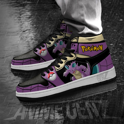 Pokemon Nidoking JD Sneakers Custom Pokemon Anime Shoes