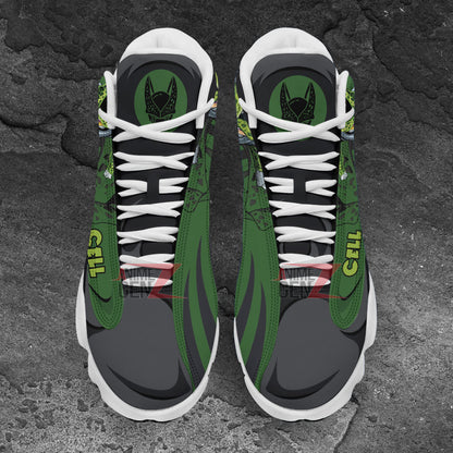 Dragon Ball Cell Air Jordan 13 Sneakers Custom Anime Shoes