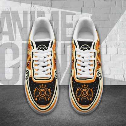 Naruto Bijuu Mode AirSneakers Custom Anime Shoes